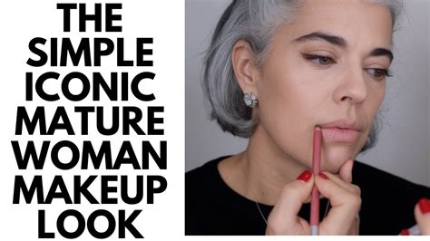 The Simple Iconic Mature Women Makeup Look ️ Nikol Johnson Youtube