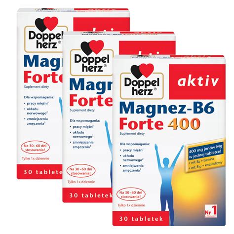 Doppelherz Aktiv Magnez B Forte Mg Tabletek