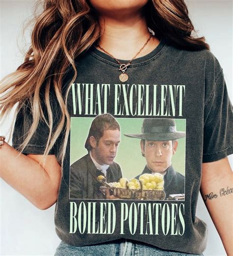 Boiled Potatoes Funny Meme T Shirt Pride And Prejudice Tee