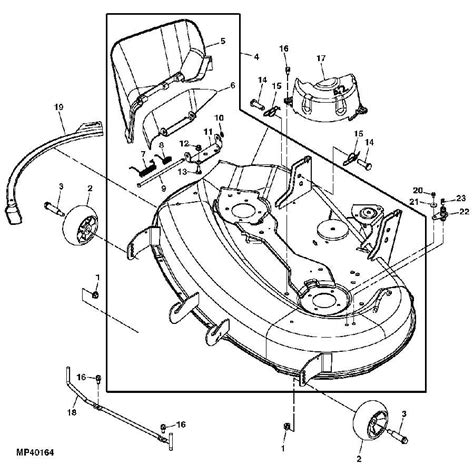 Unveiling The Intricate Parts Of The John Deere X300 Deck A Visual