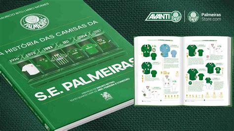 Palmeiras lança livro história de todas camisas oficiais do