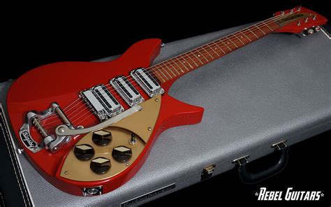 Preowned Rickenbacker 325 V59 In Red Rebel Guitars