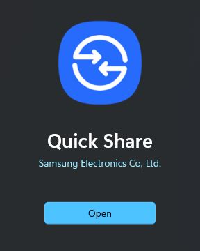 Quick Share For Windows Now Has The New Android Quick Share Logo R Oneui