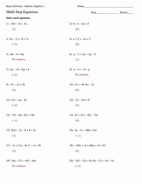 Literal Equations Examples And Answers