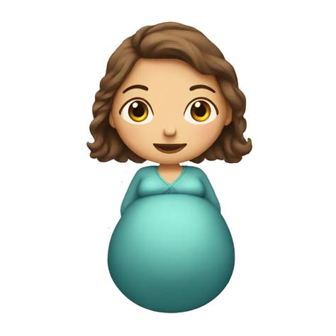 Pregnant White Bride Ai Emoji Generator