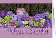 Sympathy Cards For Loss of Twin from Greeting Card Universe