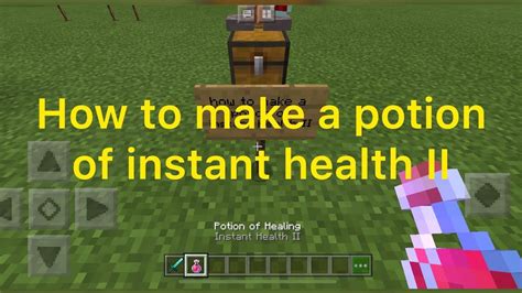 Minecraft Potion Making How To Make The Potion Of Poison Youtube 70d