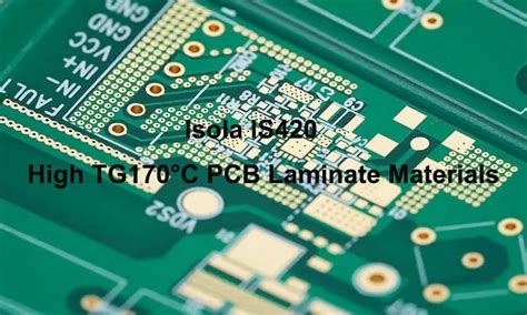 Isola IS420 High TG170C PCB Laminate Materials Jarnistech