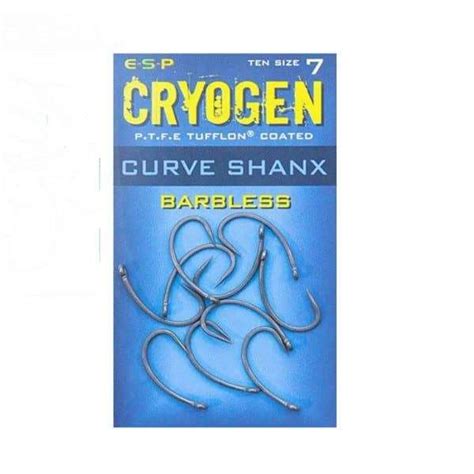 ESP Cryogen Curve Shanx Barbless Foxons Fishing Tackle