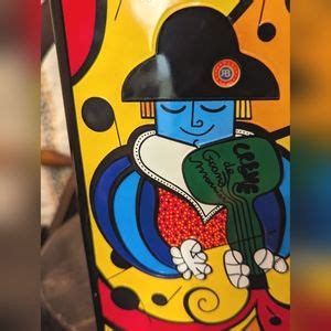 Vintage Accents Romero Britto Lithographed Creme De Grand Marnier