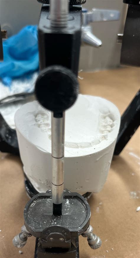 Got my facebow transfer jig back from the lab and it’s super off center