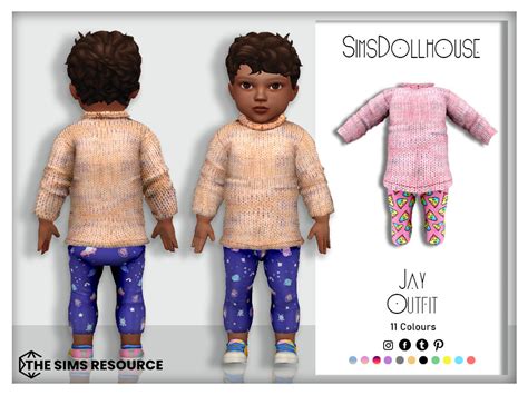 The Sims Resource - Jay Infant Outfit