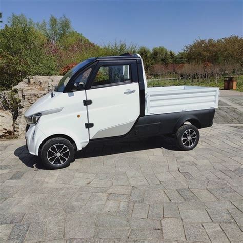 China Eec Coc Dot Wheels Mini Electric Delivery Vehicle Pick Up Truck