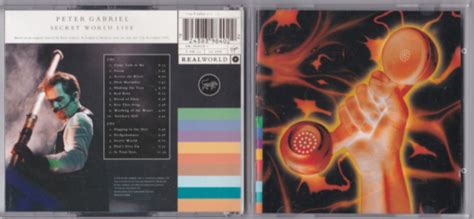 Peter Gabriel Secret World Live Cd Disc Set Ebay