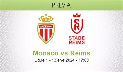 Pron Stico As Monaco Reims