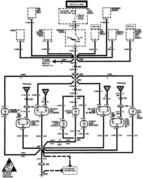 Firebird Turn Signal Switch Wiring Diagram