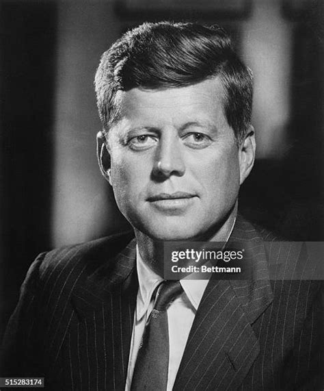 John F Kennedy Portrait Photos And Premium High Res Pictures Getty Images