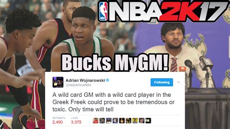 Nba K Bucks Mygm A New Improved Mygm Stacey Prigioni