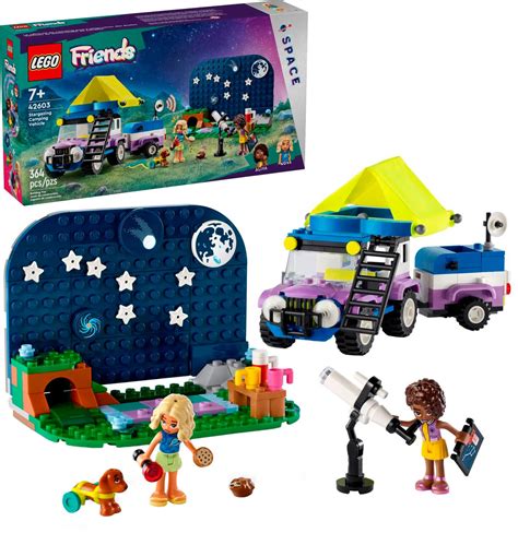 Lego Friends Stargazing Camping Vehicle Adventure Toy 42603 6470669 Best Buy