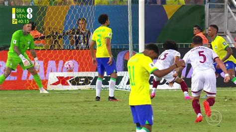 Vídeo Todos os gols de Brasil x Venezuela futebol ge