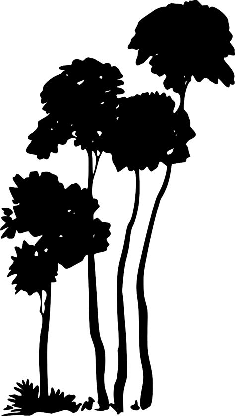 Svg Tree Forest Wood Vegetation Free Svg Image Icon Svg Silh