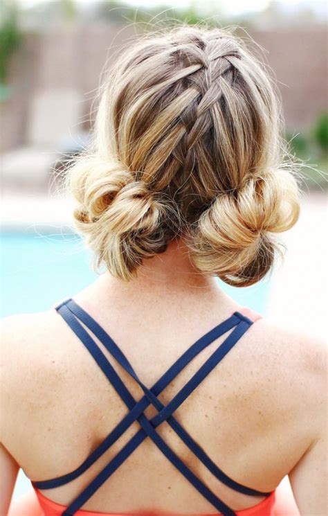 79 Stylish And Chic How To Do Double Buns With Thin Hair For Short Hair