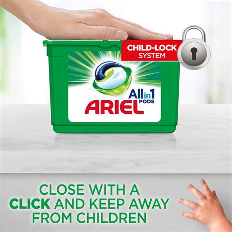 Ariel All In Pods Washing Liquid Laundry Detergent Tablets Capsules