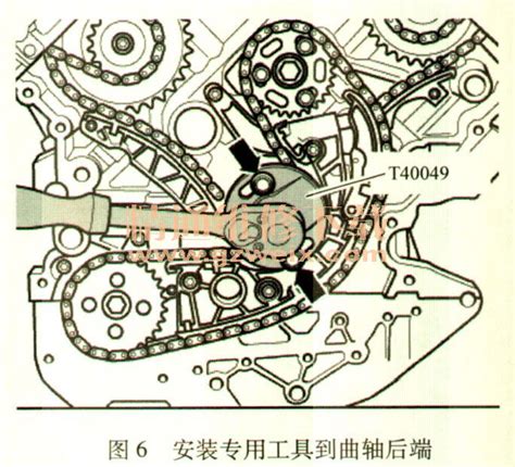 途锐v6对正时链条图解途锐正时 伤感说说吧