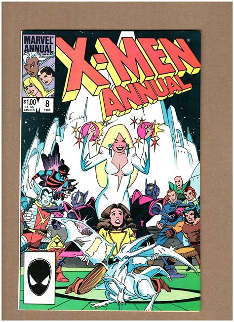 Uncanny X Men Annual 8 Marvel Comics Wolverine Kitty Pryde 1984 Vf 8