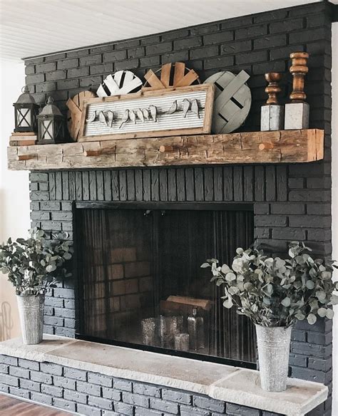 Mantel Designs For Brick Fireplaces Mriya Net