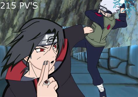 Itachi Vs Kakashi By Rnzcrewbyneex On Deviantart