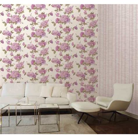 Pvc Floral Printed D Wallpapers Thickness Mm At Rs Roll