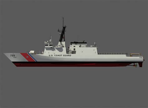 Uscgc Munro Legend Class Us Cutter Coast Guard D Model Turbosquid