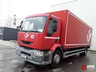 Renault Midlum 220 Box Truck For Sale Belgium Bree KR35995