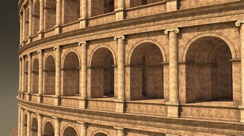 Roman Colosseum Reconstruction 3d Model Cgtrader