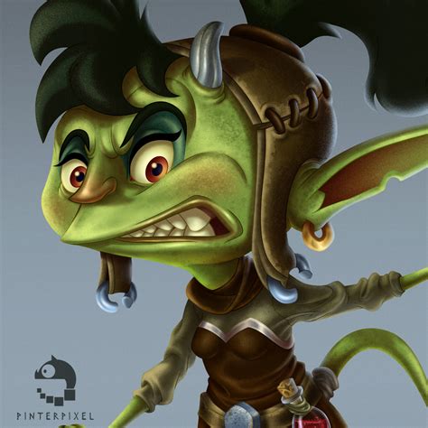 Artstation The Goblin Girl