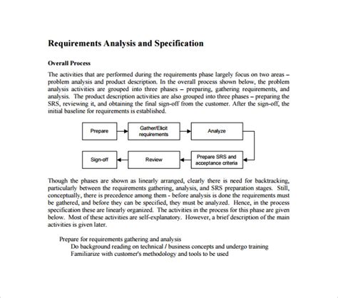 Requirement Analysis Template 9 Download Free Documents In Pdf Excel Word