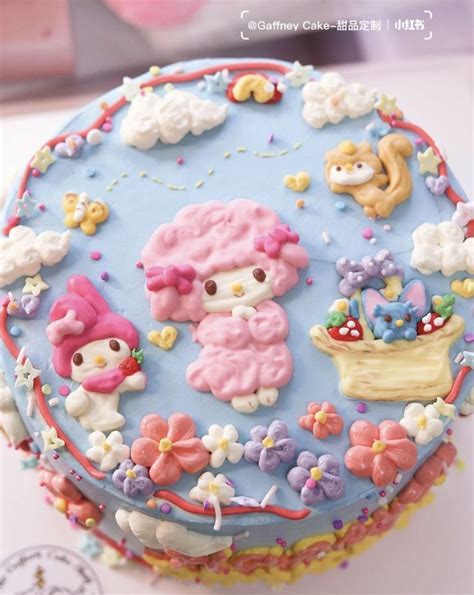 sanrio my melody my sweet piano cake ☁️💗 | check out my cute🌸 board for more cute stuff💗 | Piano ...