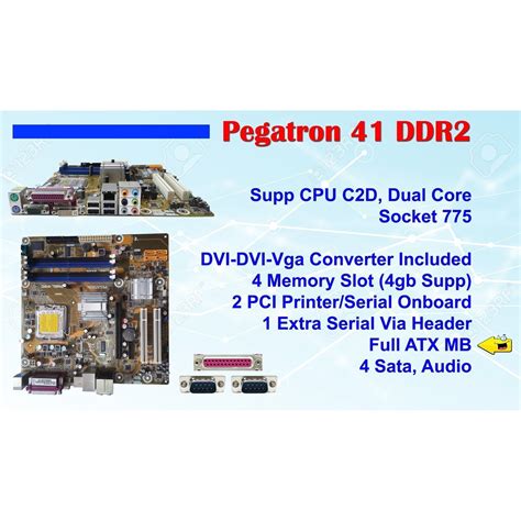 Pegatron Ipmel Prc G Socket Motherboard Onboard