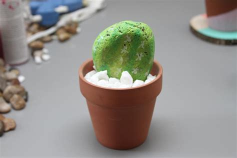 Diy Rock Cactus Garden Craft Project Tutorial