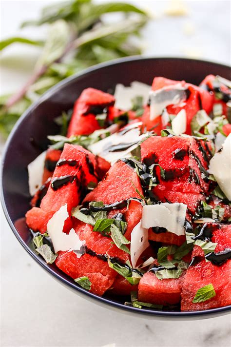 Watermelon Mint Salad