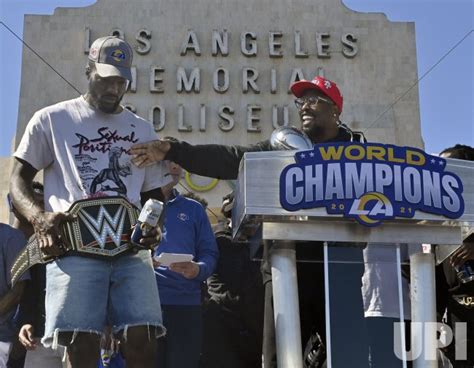 Photo Rams Celebrate Super Bowl Lvi Win With Victory Parade In Los