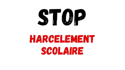 Stop Au Harcèlement Scolaire La Grande Bastide