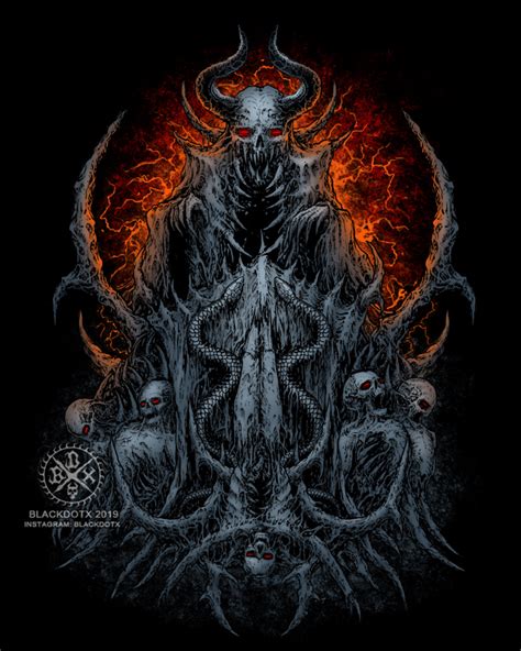 Deathblack Metal Artwork By Blackdotx On Deviantart