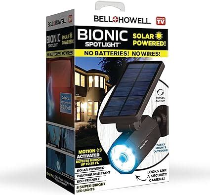 Amazon Bionic Spotlight By Bell Howell Solar Outdoor Lights With