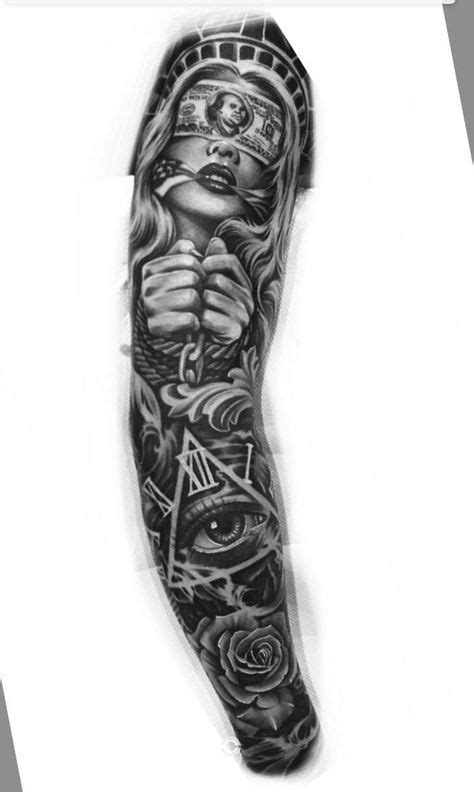 Men Full Sleeve Tattoo