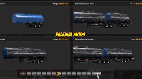 Pack De Reboques Tanques Para Ets2 V 1 37 X Dalenha Mods