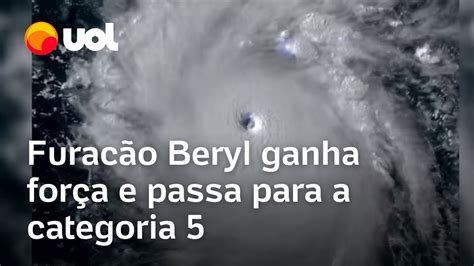 Furac O Beryl Ganha For A E Passa Para A Categoria Potencialmente