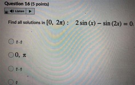 Solved Question 15 5 Points Listen Consider The Equation Chegg