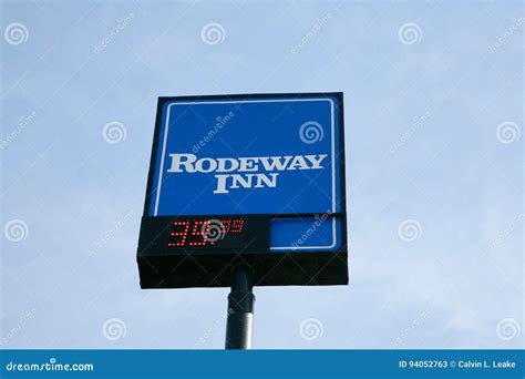 Rodeway Inn editorial stock photo. Image of american - 94052763